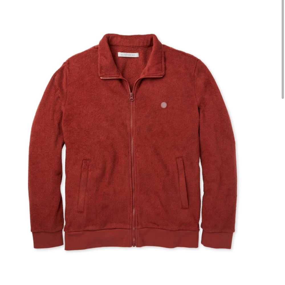 Outerknown Hightide Track Jacket - Medjool / XL